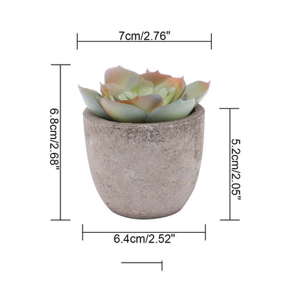 Mini Artificial Aloe Plants Bonsai Small Simulated Tree Pot Plants Fake Flowers Office Table Potted Ornaments Home Garden Decor